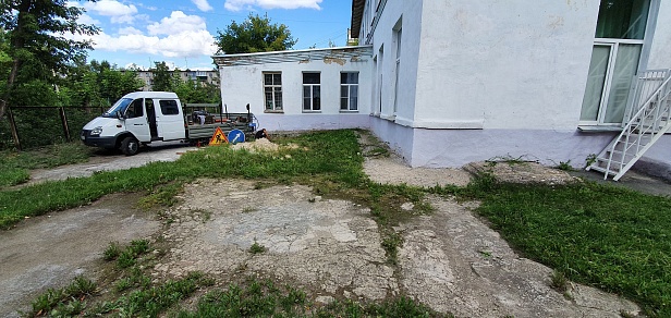 Заменили канализационный выпуск бестраншейным способом в Детском Саду №127 г.Челябинск